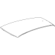 Lexus 63111-F6010 PANEL, ROOF