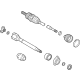 Lexus 43420-48190 SHAFT ASSY, FR DRIVE