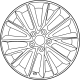 Lexus 42611-F6010 WHEEL, DISC