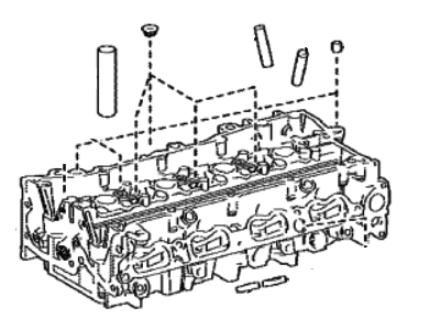 2024 Lexus RX500h Cylinder Head - 11101-F9002