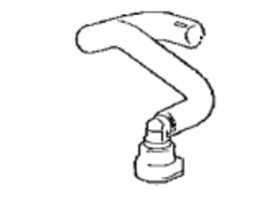 Lexus 87209-0E650 HOSE SUB-ASSY, WATER