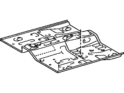 2018 Lexus ES350 Floor Pan - 58111-07042