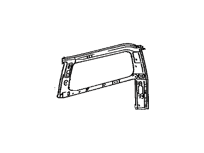 Lexus 61703-60110 Panel Sub-Assy, Quarter, Inner RH