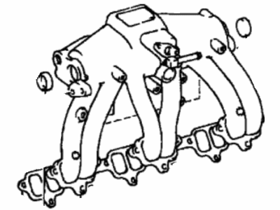 Lexus 17109-66011 Tank, Intake Air Surge