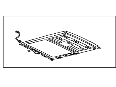 Lexus 63203-60015 Housing Sub-Assy, Sliding Roof