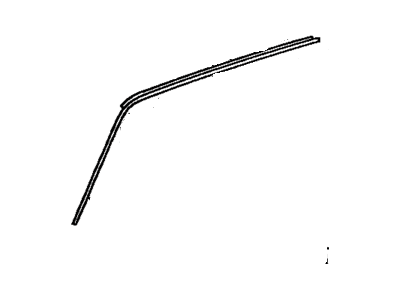 Lexus 61262-60010 Channel, Roof Drip, LH