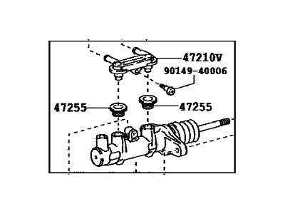 Lexus 47201-48210 Cylinder Sub-Assy, Brake Master