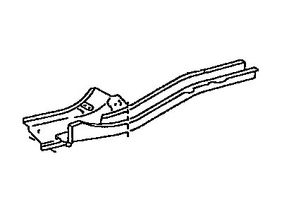 Lexus 57601-78020 Member Sub-Assembly, Rear