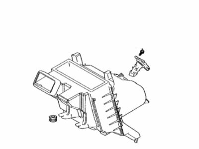 Lexus RX450hL Air Filter Box - 17710-0P030