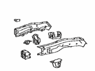 Lexus 57027-33902 Member Sub-Assembly, Front