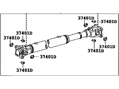 Lexus LX570 Drive Shaft - 37140-60630