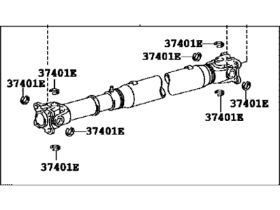 Lexus LX570 Drive Shaft - 37110-60B00