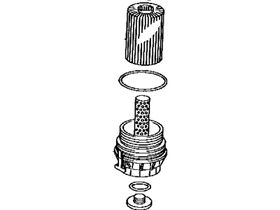 Lexus 15650-0S010 Cap Assy, Oil Filter