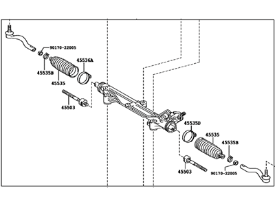 Lexus 44200-60170 Power Steering Link Assembly