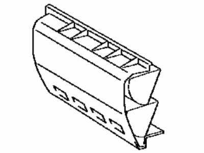 Lexus 62903-60091 Duct Sub-Assy, Quarter Ventilator, RH