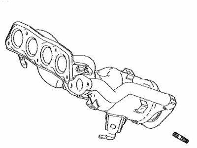 Lexus RX450h+ Exhaust Manifold - 17141-25021