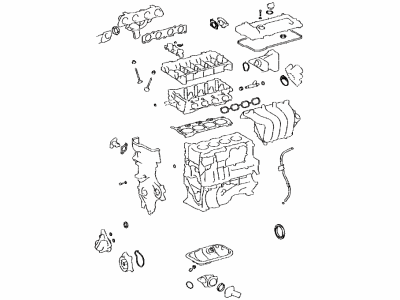 Lexus 04111-25251 GASKET KIT, ENGINE O