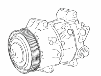 Lexus RX350h A/C Compressor - 88310-33330