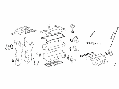 Lexus 04112-25171 GASKET KIT, ENGINE V