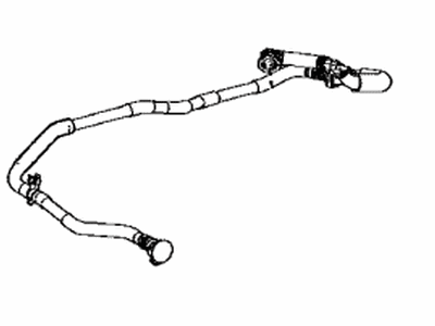 Lexus NX350h Crankcase Breather Hose - 77404-48140