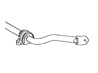 Lexus 48804-42040 BAR SUB-ASSY, FR STA