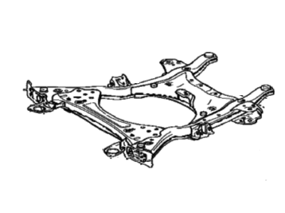 Lexus 51100-42041 FRAME ASSY, FR