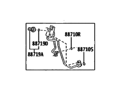 Lexus 88710-42430 TUBE & ACCESSORY ASS