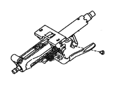 Lexus 45250-42450 COLUMN ASSY, STEERIN