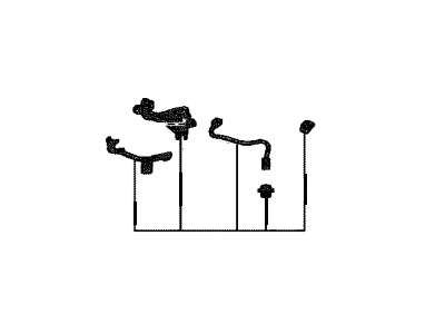 Lexus 16364-70010 WIRE, FAN COUPLING C