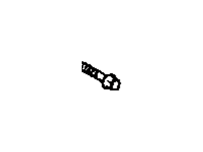 Lexus 90105-06198 Bolt, Washer Based H