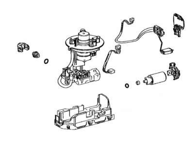 2024 Lexus RX350 Fuel Sending Unit - 77020-0E162