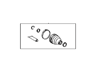 2007 Lexus RX350 CV Boot - 04437-08010