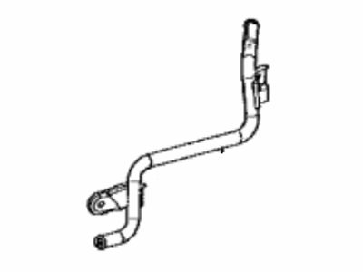 Lexus 16207-24010 Pipe Sub-Assembly Water