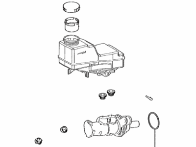 Lexus UX200 Brake Master Cylinder - 47201-76020