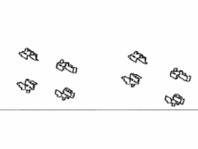 Lexus 04947-33281 Fitting Kit, Disc Br