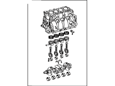 Lexus 11400-F0120 BLOCK ASSY, SHORT