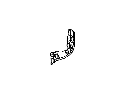 Lexus 53714-06090 Extension, Front Fender