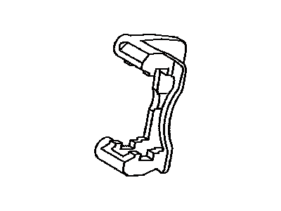 2016 Lexus ES350 Brake Caliper Bracket - 47722-07071