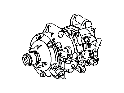 Lexus ES350 A/C Compressor - 88320-06190