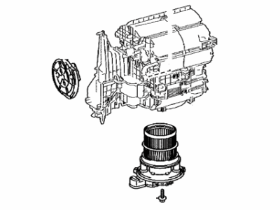 Lexus UX300h Blower Motor - 87130-42470