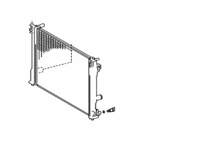 2025 Lexus NX350h Radiator - 16400-F0021