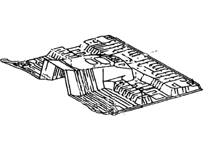 Lexus 58111-60831 Panel, Front Floor