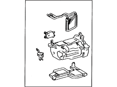 Lexus Heater Core - 87150-60674