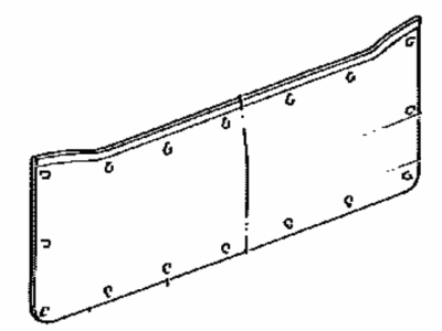 Lexus 64780-60261-B0 Panel Assy, Back Door Trim