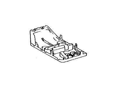 Lexus 79337-60071-B0 Carpet, NO.2 Seat Cushion Under, RH