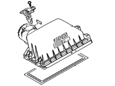 Lexus 17705-F0240 CAP SUB-ASSY, AIR CL