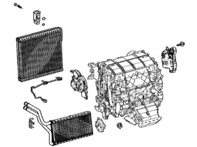 Lexus 87050-0R161 RADIATOR ASSY, AIR C