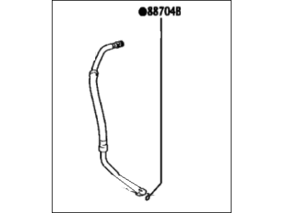 Lexus 88704-0R260 HOSE SUB-ASSY, SUCTI