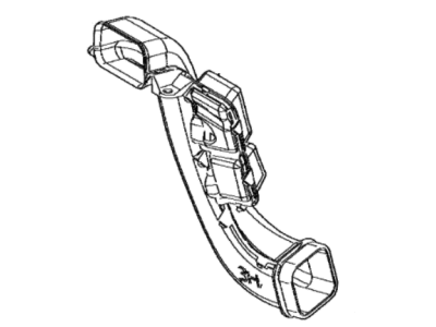 2022 Lexus NX250 Air Duct - 17750-F0210