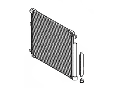 Lexus 88460-0E120 CONDENSER ASSY